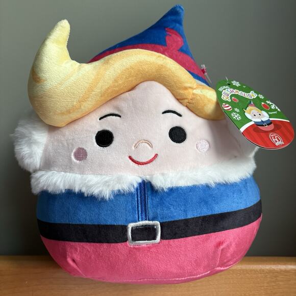 Squishmallows 8" Hermey Elf Rudolph the Red Nosed Reindeer Plush Christmas - Picture 1 of 5